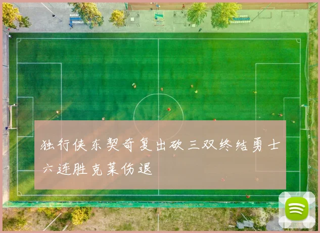 独行侠东契奇复出砍三双终结勇士六连胜克莱伤退